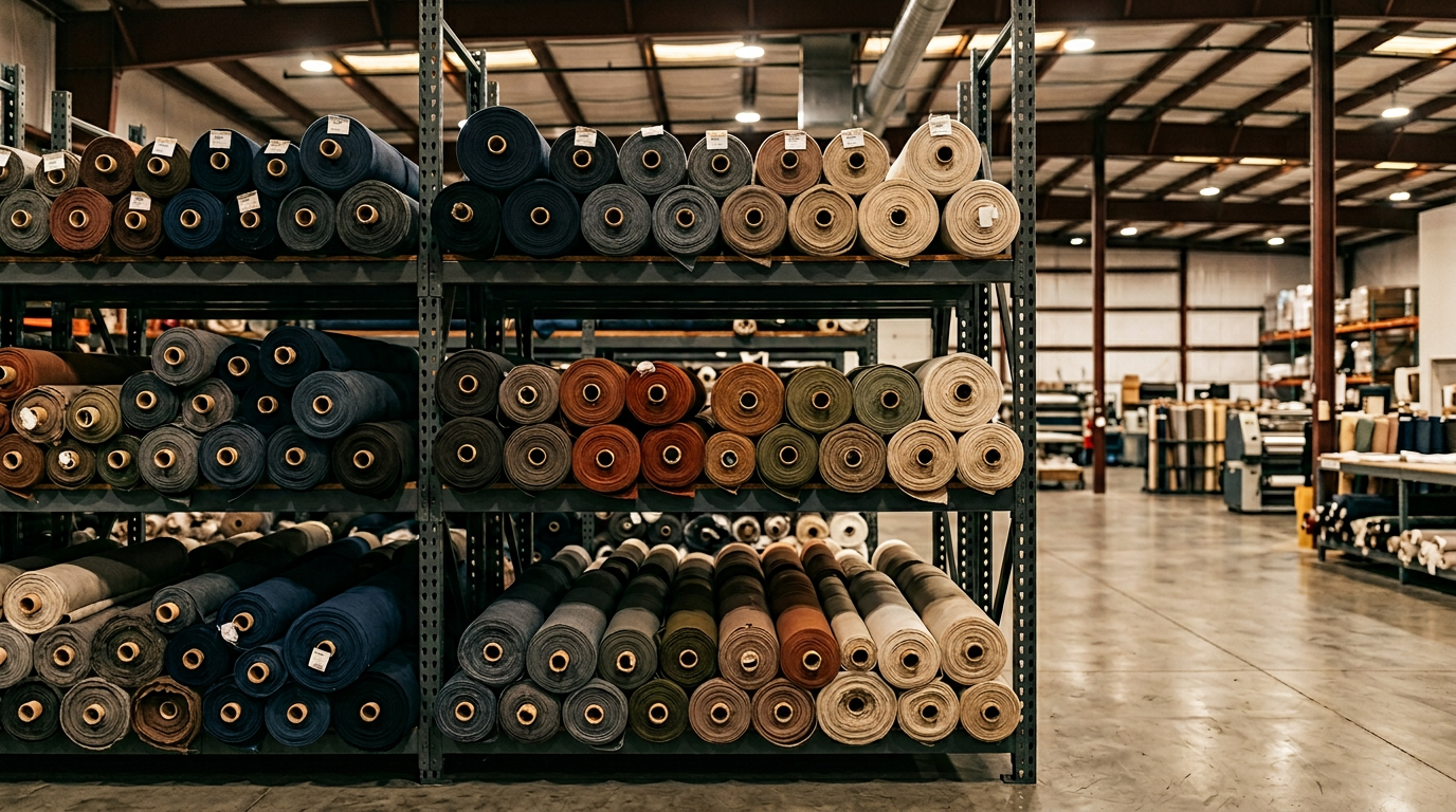 Bodega de rollos de tela CUAMEN